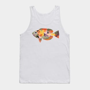 Colorful fish Tank Top
